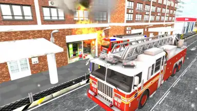 Capture d'écran de Crazy FireTruck 1