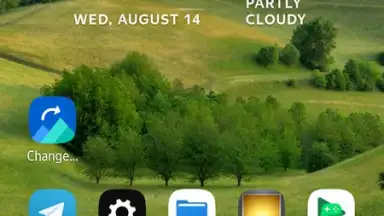 Capture d'écran de Yandex Launcher 7