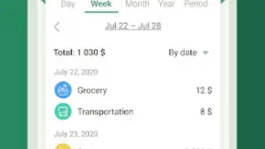 Capture d'écran de Money manager & expenses 6