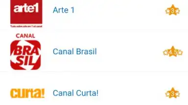 Capture d'écran de TVCast Brasil 7