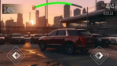 Capture d'écran de Offroad Prado Parking Car Game 6