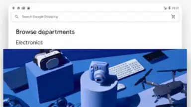 Capture d'écran de Google Shopping 1