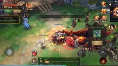 Capture d'écran de Dragon Fall: Revolution 8