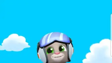 Capture d'écran de Talking Tom Sky Run 7