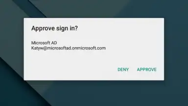 Capture d'écran de Microsoft Authenticator 7