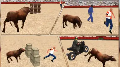 Capture d'écran de Angry Bull Attack Arena Sim 3D 13
