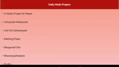 Capture d'écran de Daily Hindu Prayers 7