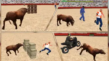 Capture d'écran de Angry Bull Attack Arena Sim 3D 8