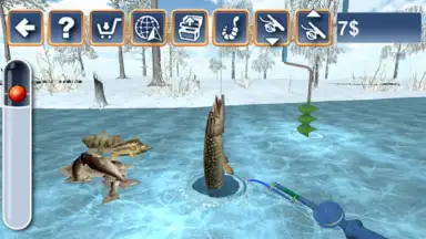 Capture d'écran de Winter fishing. Lakes. 5