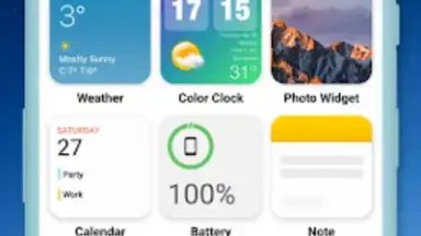 Capture d'écran de Color Widgets 11