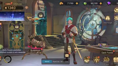 Capture d'écran de Wonder Heroes 3