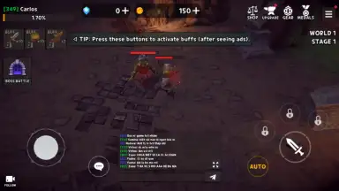 Capture d'écran de Dungeon Knight: 3D Idle RPG 2