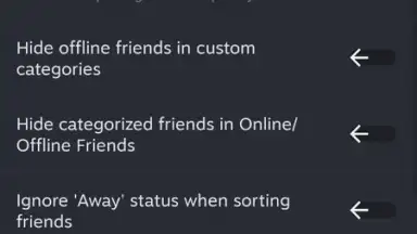 Capture d'écran de Steam Chat 2