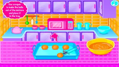 Capture d'écran de Сладкое печенье - игры для девочек 3