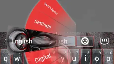 Capture d'écran de Emo Angel Keyboard 4