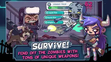 Capture d'écran de Zombies Ate My Friends 2