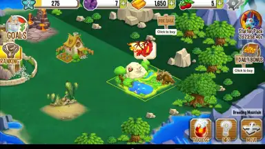 Capture d'écran de Dragon City Mobile 7