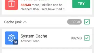 Capture d'écran de Clean Master 3