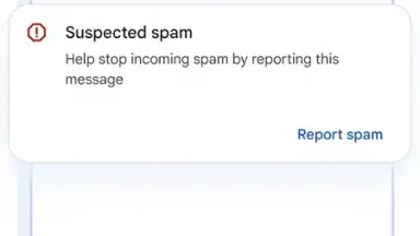 Capture d'écran de Google Messages 3