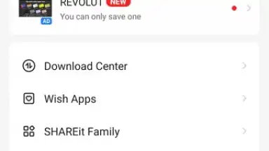 Capture d'écran de SHAREit - Connect & Transfer 20