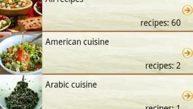 Capture d'écran de Salad recipes 4