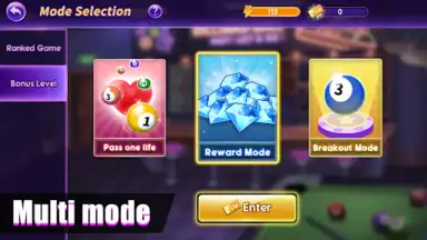 Capture d'écran de Super Billiards Real 8 Ball 2