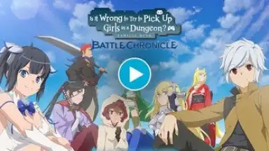 Capture d'écran de DanMachi BATTLE CHRONICLE 1