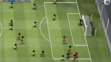 Capture d'écran de Stickman Soccer 1