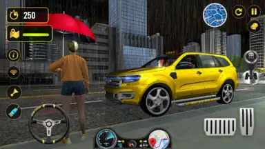 Capture d'écran de Taxi Games Car Simulator 3D 3