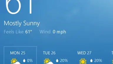 Capture d'écran de MSN Weather - Forecast and Maps 6
