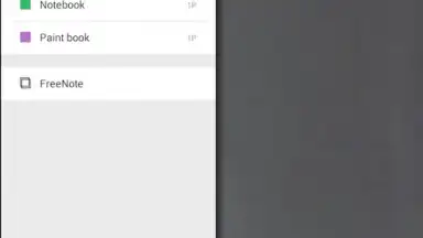 Capture d'écran de FreeNote 7 4