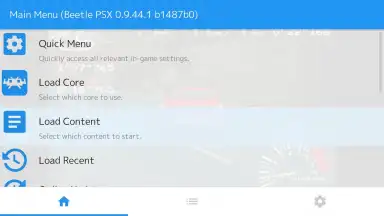 Capture d'écran de RetroArch Plus 3