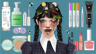 Capture d'écran de ASMR Doctor Makeup Salon games 8