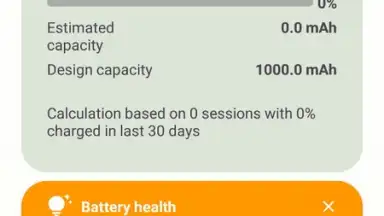 Capture d'écran de Battery Guru 7