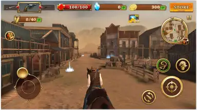 Capture d'écran de Cowboy Hunting: Gun Shooter 3