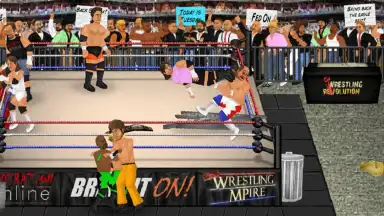 Capture d'écran de Wrestling Revolution 8