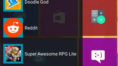 Capture d'écran de Win 10 Launcher: 2 6