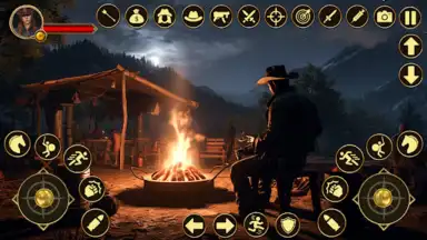 Capture d'écran de West Cowboy Games Horse Riding 2