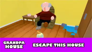 Capture d'écran de Grandpa house horror in roblox 4