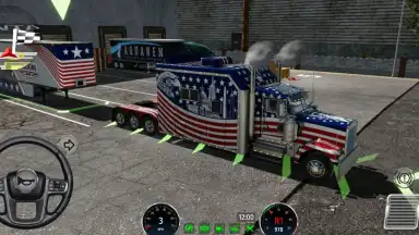 Capture d'écran de Truck Simulator Drive USA: EVO 8