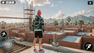 Capture d'écran de Going Up Jump Parkour Rooftop 5