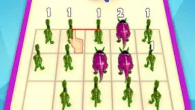 Capture d'écran de Dinosaur Merge Battle Fight 5