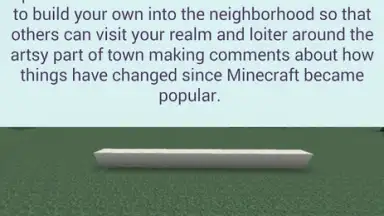 Capture d'écran de Minecraft Neighbourhood 4