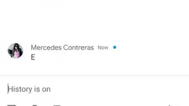 Capture d'écran de Google Chat 2