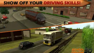 Capture d'écran de School Driving 3D 8