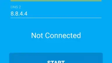Capture d'écran de DNS Changer 1