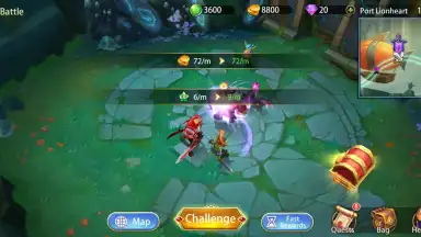 Capture d'écran de Infinite Heroes 20