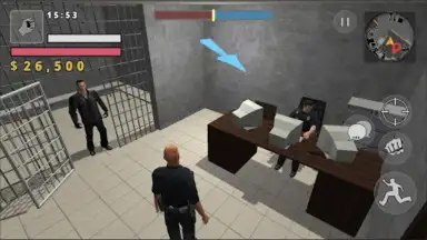 Capture d'écran de Police Cop Simulator. Gang War 3