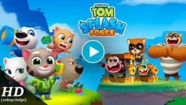 Capture d'écran de Talking Tom Splash Force 1