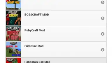 Capture d'écran de Mods Minecraft PE PRO 2